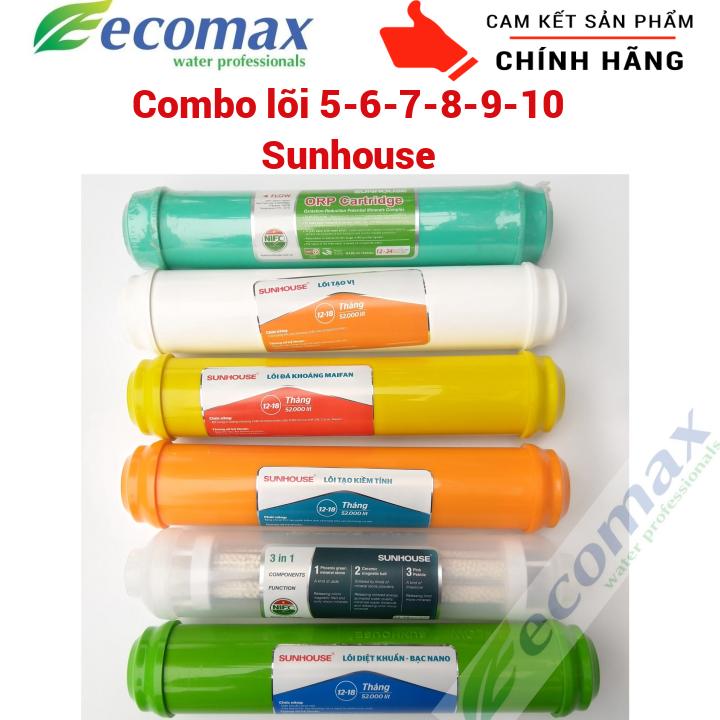 lõi lọc nước 5,6,7,8,9,10 sunhouse - lõi lọc nước sunhouse