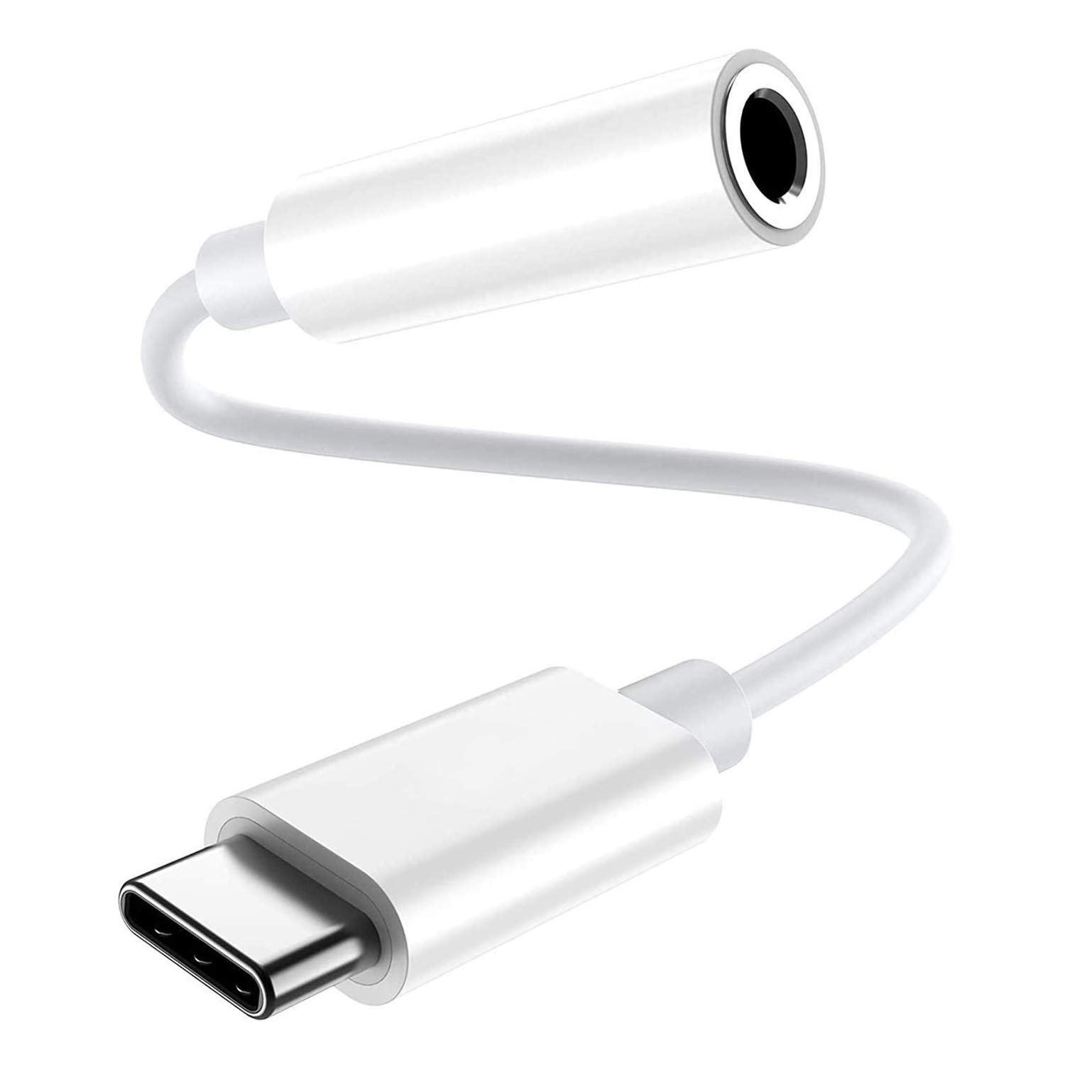 Bộ chuyển đổi tai nghe USB C sang 3.5mm Jack Cáp loại C Aux Audio Mic Cable Stereo Earphone Dongle Tương thích với P40 P30 Pro P20 Mate30 Galaxy S21 Ultra S20 + Note20, Pixel 5, OnePlus Nord 7T 8, Pad Air 4 Pad Pro