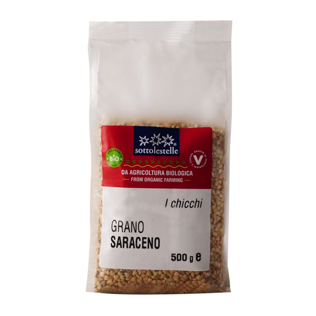 Hạt Kiều Mạch Hữu Cơ Chính Hãng Sottolestelle Organic Buckwheat 500g - Hạt Dinh Dưỡng - Goc Huu Co