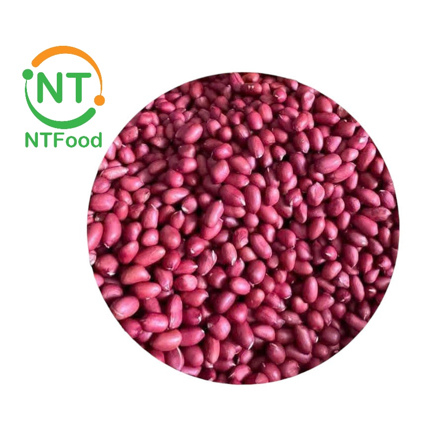 Lạc Đỏ  (Đậu Phộng Đỏ) Túi 1kg/500gr NTFood - Nhất Tín Food