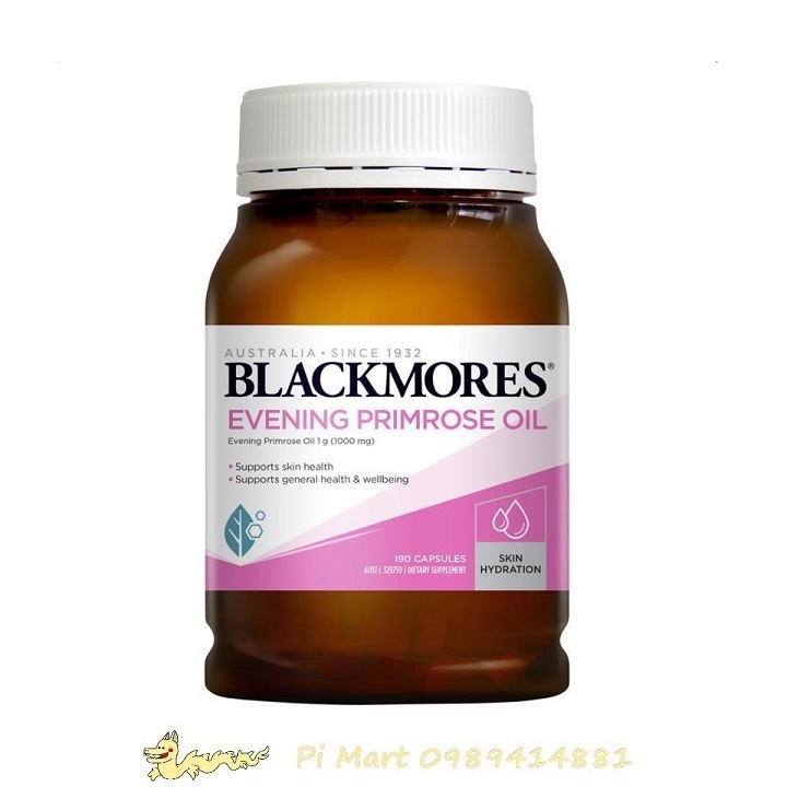 Tinh dầu hoa anh thảo Evening Primrose Oil Blackmores 190 viên