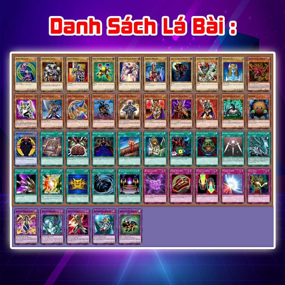 ◐❂✒ Yugioh Tiếng Việt - Hộp Bài Yugi Muto H01