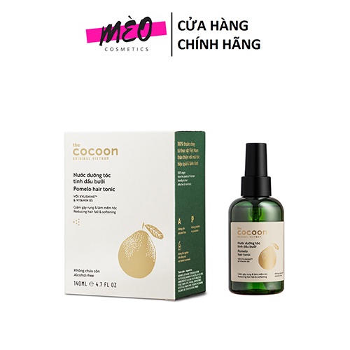 Nước dưỡng tóc tinh dầu bưởi cocoon 140ml