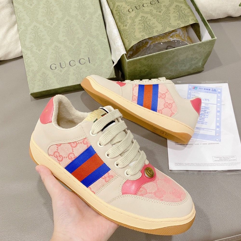 Giày Sneaker Guccci Distressed Screener