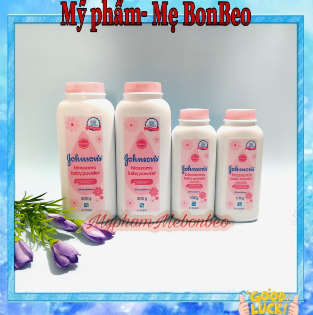 PHẤN RÔM HỒNG JOHNSON'S BABY 100g/200g