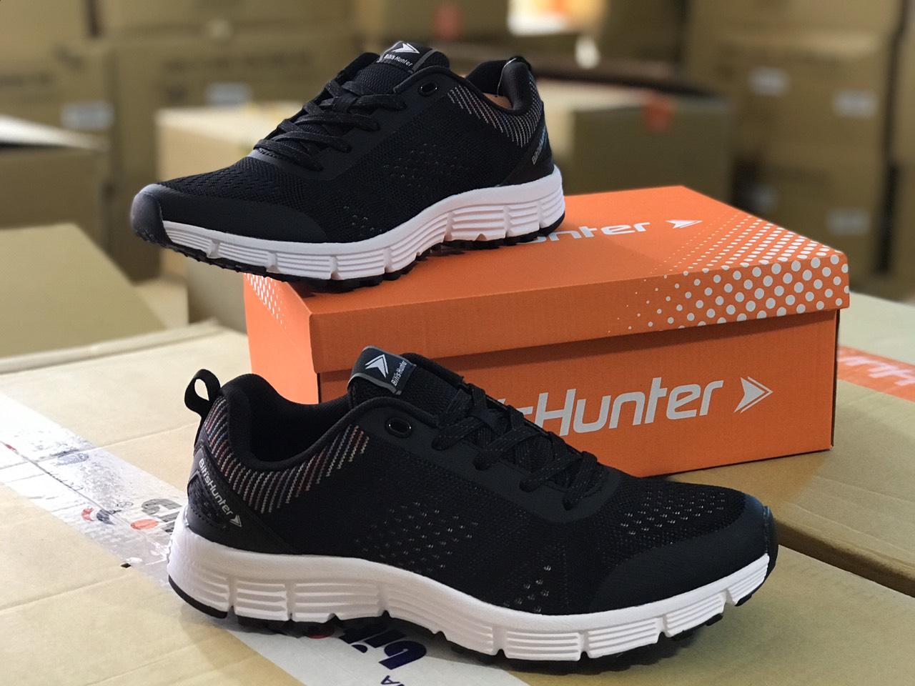 Giày sneaker nam hunter 2019, dsmh02600den, đen