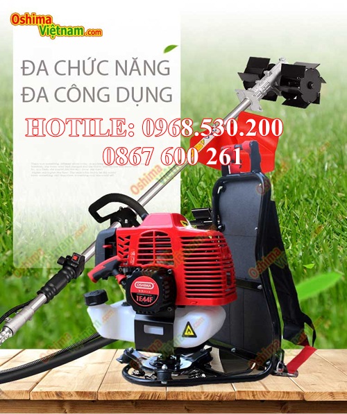 Máy sạc cỏ, cắt cỏ đa năng oshima 1e44f động cơ 2 thì - os-1e44f