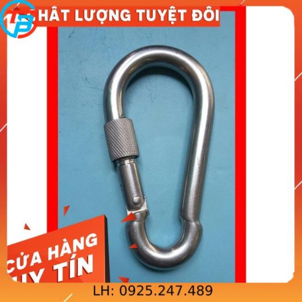 [GIÁ SỈ] Móc An Toàn Chốt Ren INOX 304 [SIÊU RẺ]  - Cáp Thép Thái Bình Vina