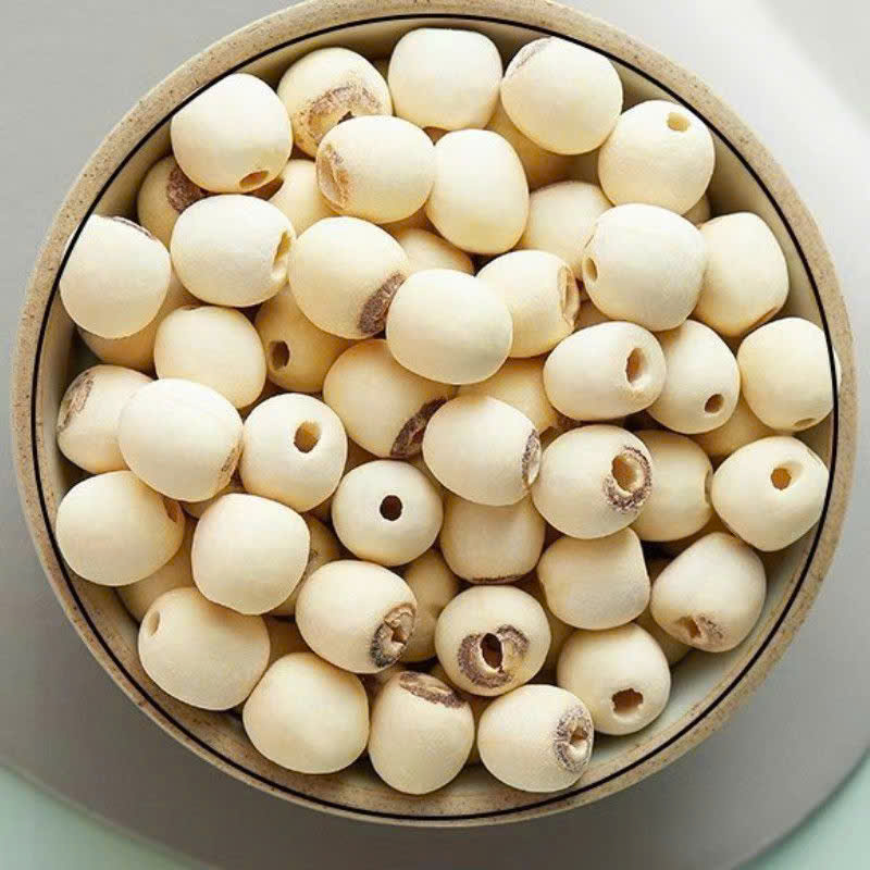[Rẻ đến khó tin!] Hạt sen tươi mới thu hoạch từ Tương Đàm, mềm và dẻo, đã bóc vỏ và bỏ lõi, hạt sen trắng, bột sen bổ dưỡng dùng cho canh và cháo.