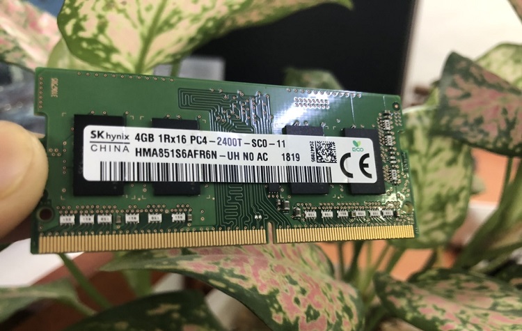 RAM Hynix 4GB DDR4 Bus 2400MHz Sodimm PC4-2400 1.2V Dùng Cho Laptop ( Ram Bóc Máy Chính Hãng Giá Tốt )