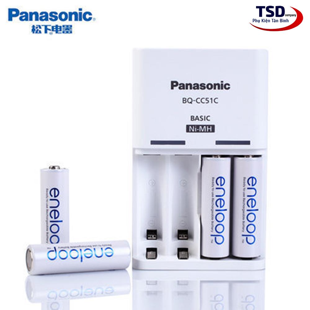 4 PIN SETS & CHARGE ENELOOP PANASONIC BQ-CC51C