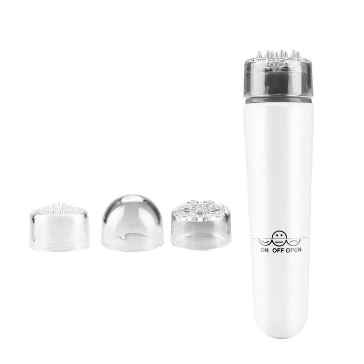 Combo 2 Gậy massage cầm tay đa năng (mặt, mắt, vai, gáy, đầu....) 4 đầu massage (10x2,5cm)