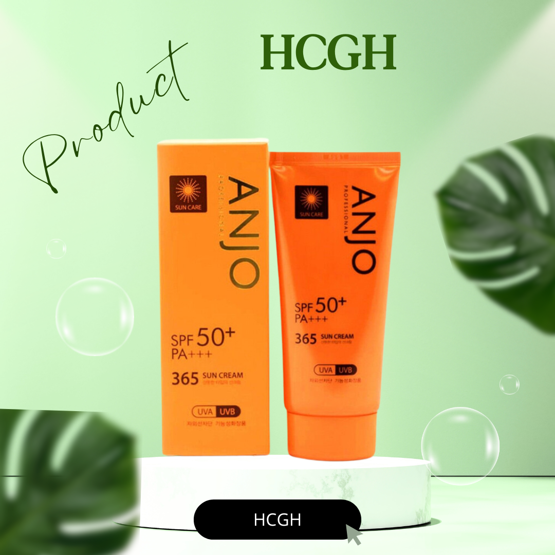 Kem nền chống nắng 365 anjo 70ml - chính hãng hàn quốc - sỉ inbox