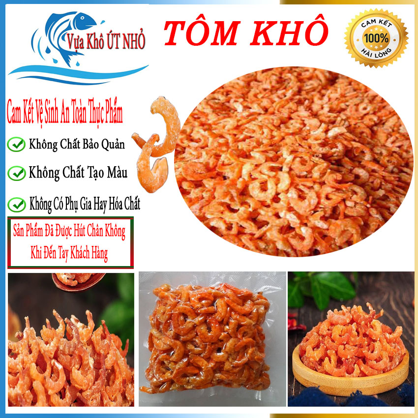 [HCM][HÀNG MỚI VỀ]Tôm Khô Loại Lớn tôm khô Rạch Gốc Cà Mau loại lớn hút chân không loại 300gram cao cấp đúng nguồn gốc xuất xứ Uy Tín  Chất Lượng Tại Vựa Khô ÚT NHỎ.