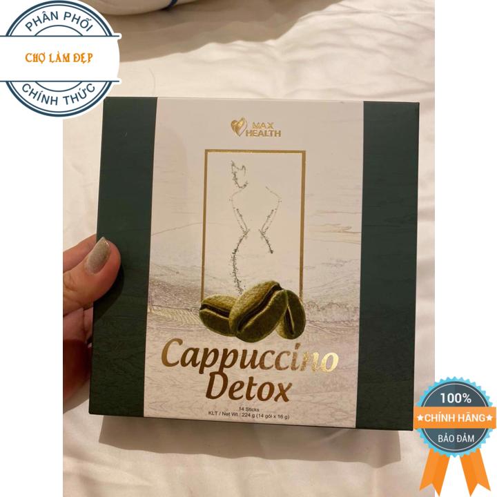 Cafe Giảm béo Cappuccino Detox Maxi SG (14 gói x 16g)