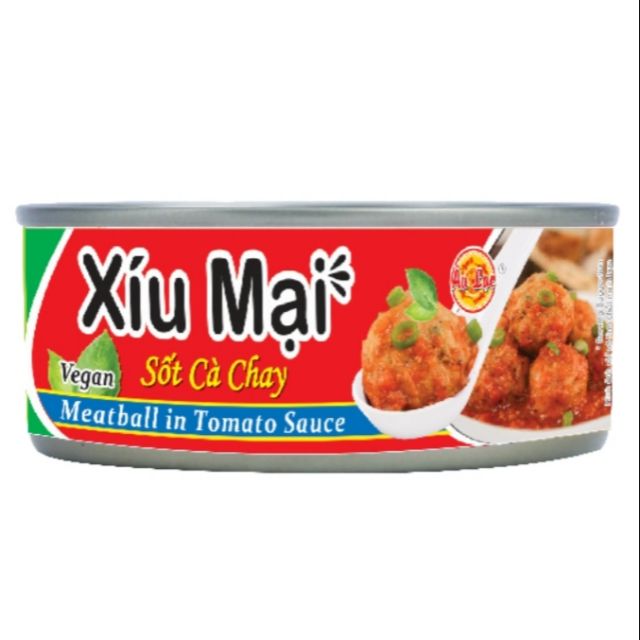 [Vegan Food] Xíu mại sốt cà chay Âu Lạc ăn liền 160g - Meatball in Tomato Sauce