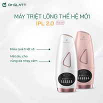 Máy triệt lông thế hệ mới dr glatt ipl 2.0 hiệu quả gấp 3 lần !