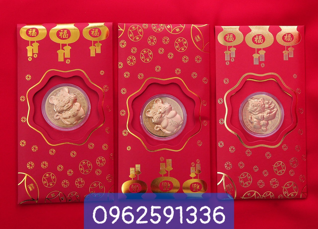 [Lì xì tết 2022] Bao lì xì hình con cọp vàng (hổ vàng) 2022 nhâm dần may mắn thu hút tài lộc