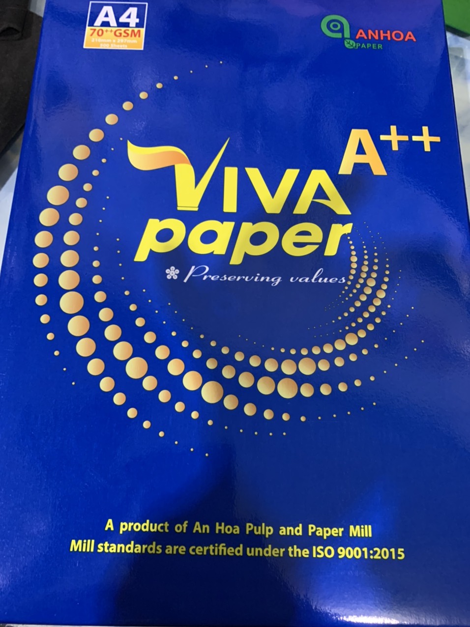 Giấy viva a4 70++