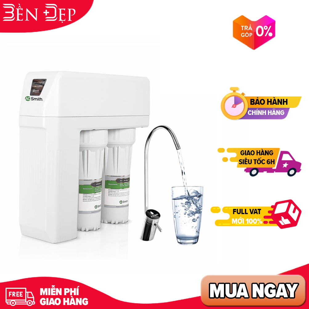 Trả góp 0%Máy lọc nước AO Smith R400E Giá áp dụng giao tại HN, HCM& các