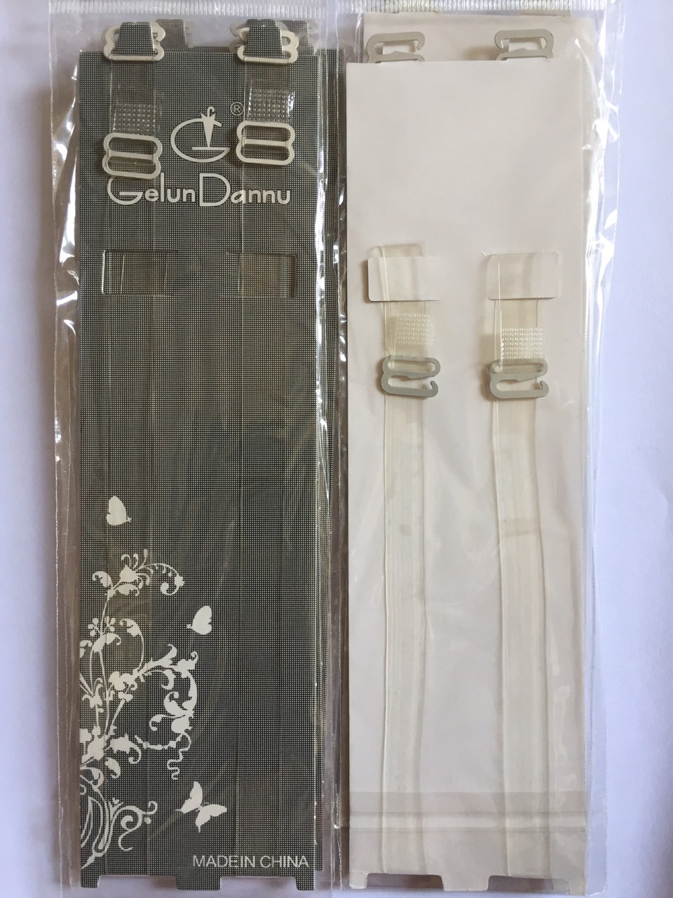 Dây áo ngực trong suốt - Đôi dây áo ngực trong suốt 1cm