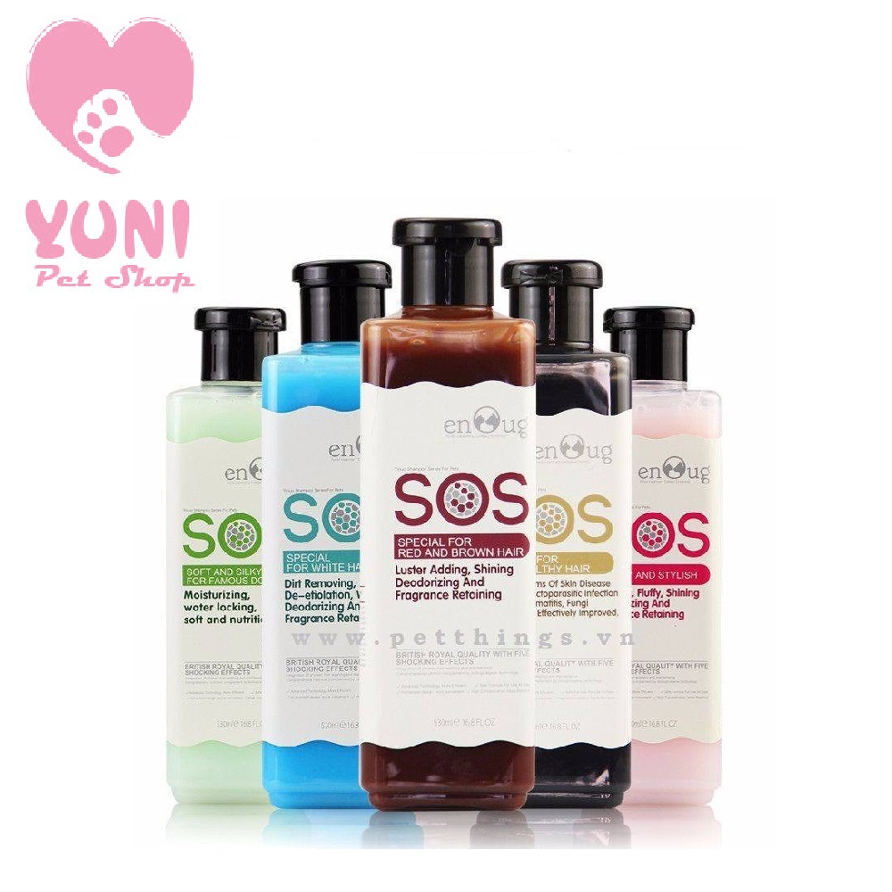 Sữa tắm cho chó mèo sos 530ml