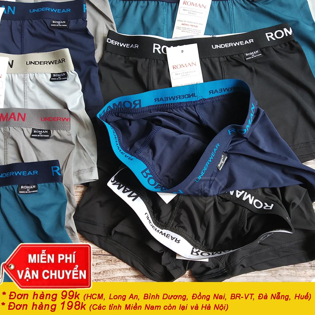 Combo 10 quần sịp đùi quần boxer nam thun lạnh cao cấp - ảnh thật