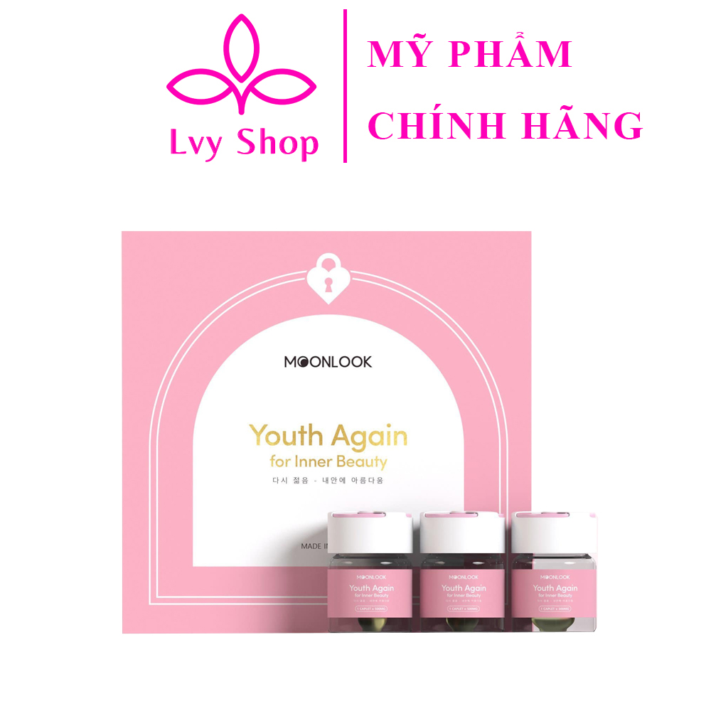 Viên đặt Moonlook Hàn Quốc ngọc tình yêu Lvy Shop se khít vùng kín phụ khoa âm đạo hồng hoà tươi trẻ