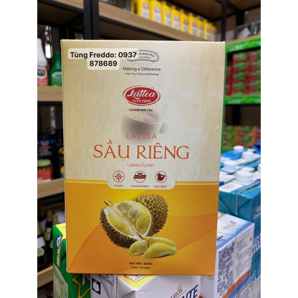 Bột sầu riêng hòa tan - làm trà sữa sầu riêng 500gr