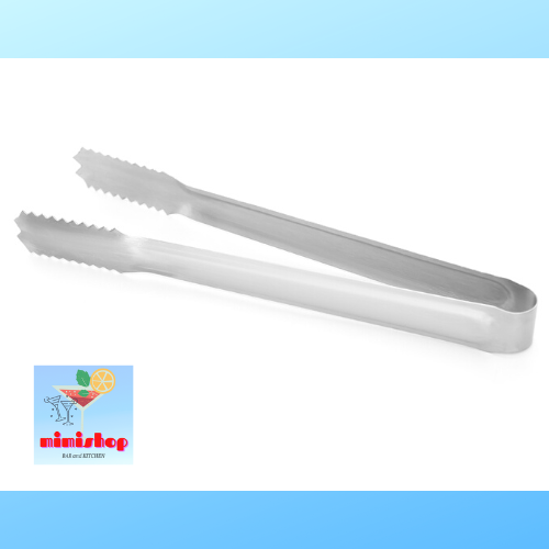 Gắp đá inox - kẹp gắp đá inox - kẹp gắp pha chế - dụng cụ pha chế