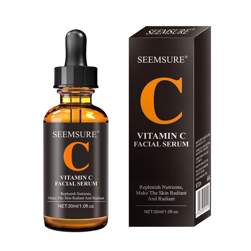 CHÍNH HÃNG Serum Vitamin C Siêu Dưỡng Trắng Hết Nhăn Giảm Mụn Trẻ Hóa Da