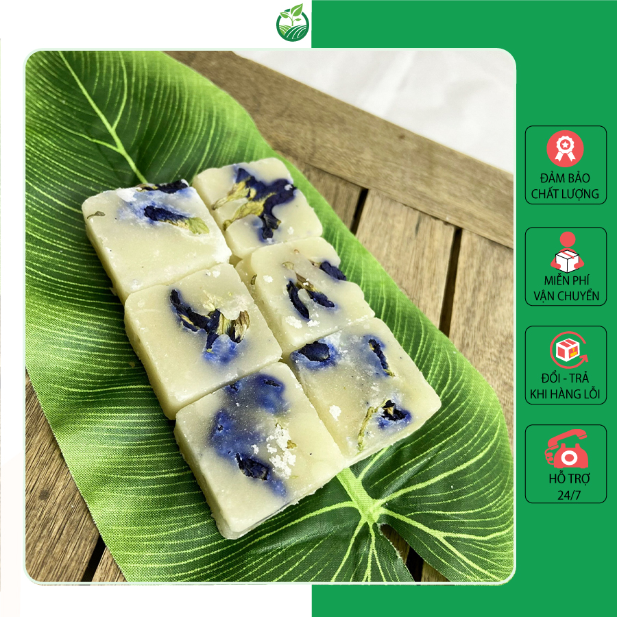 Trà Hoa Đậu Biếc Đường Phèn Mật Ong - Đẹp Da, Chống Lão Hóa, Tăng Cường Thị Lực - Túi 200G - Bách Hóa Xanh