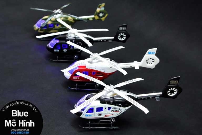 Blue mô hình | Mô hình máy bay trực thăng Policee