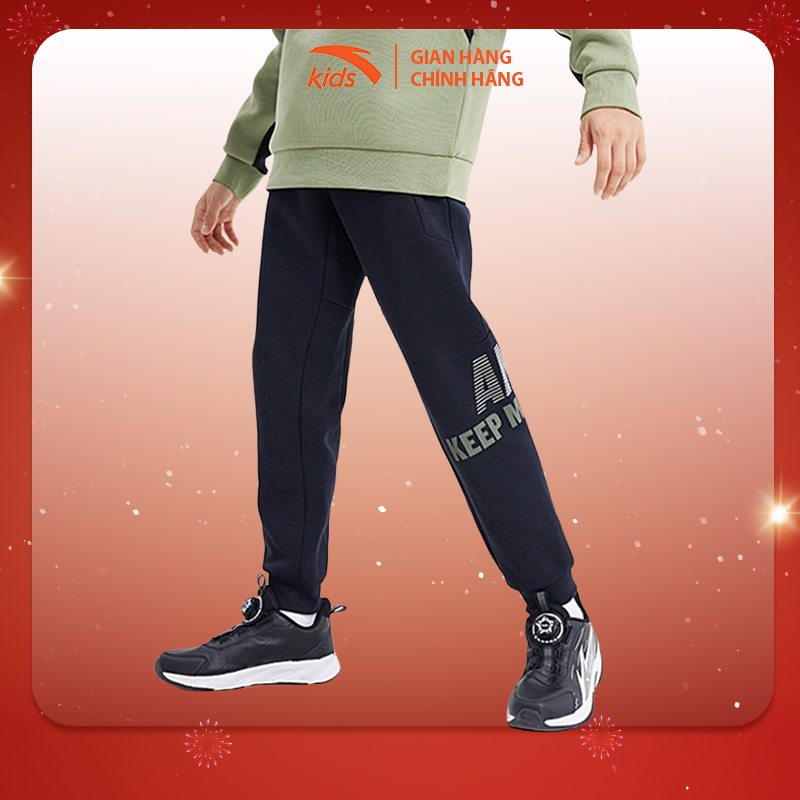 Quần dài thể thao bé trai thời trang anta kids 352247771s-1