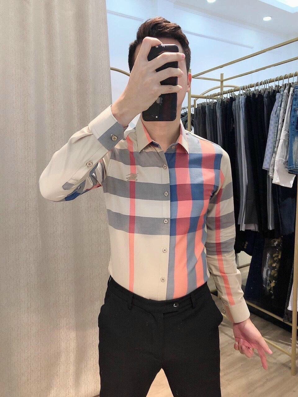 [HCM]Sơ mi nam tay dài kẻ sọc thời trang OWEN SHOP