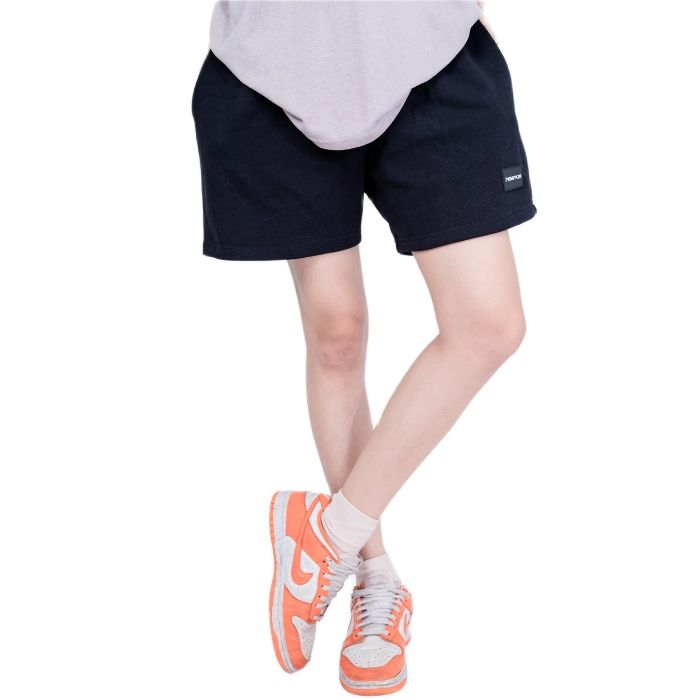 Quần short PUMPKIN nỉ chân cua unisex gắn logo basic dành cho nam và nữ phong cách Local Brand