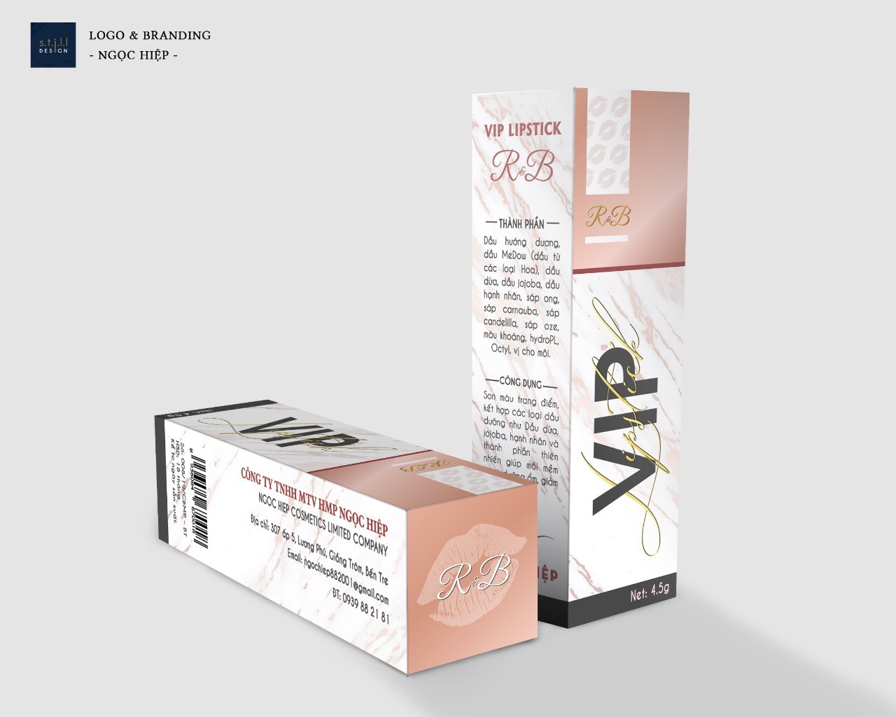 SON MÀU DẦU DỪA R&B