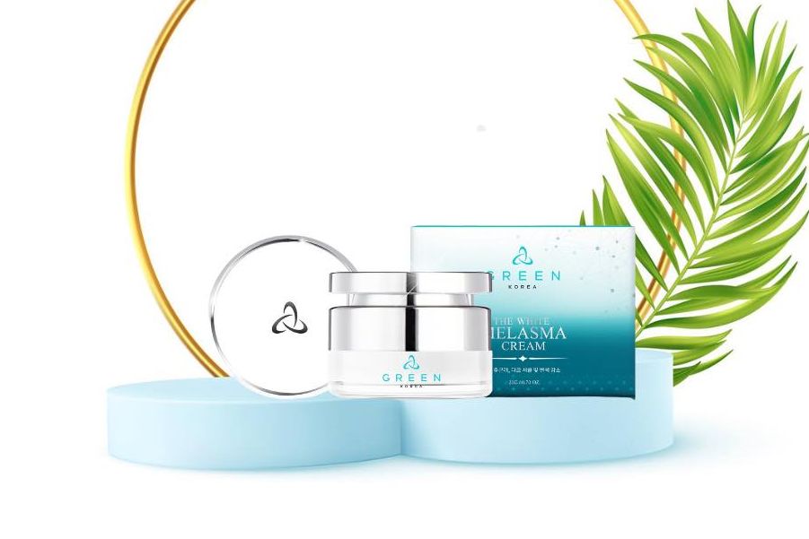 Kem thâm nám dưỡng trắng da Korea Green 20g