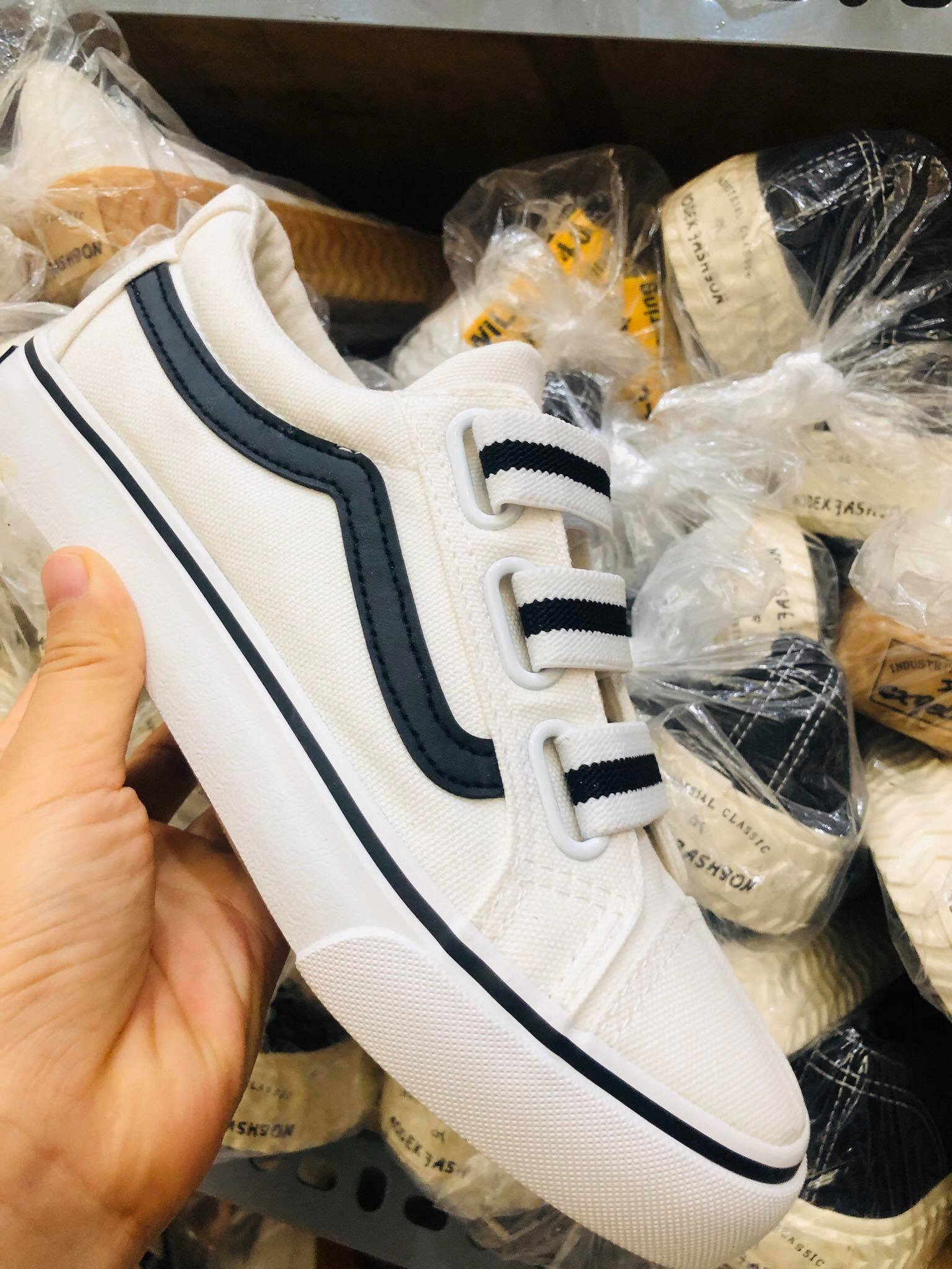 [ xả kho ] giày vải nữ l giày nữ giả dây l giày thể thao nữ l giày nữ xả kho