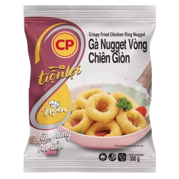 gà rán CP Nugget vòng gói 300g