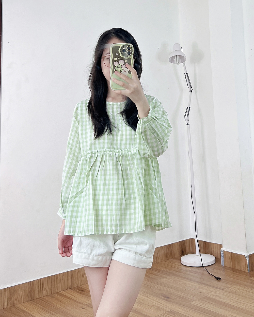 Áo kiểu nữ baby doll hot trend xinh xắn dễ thương Rolisa RM011