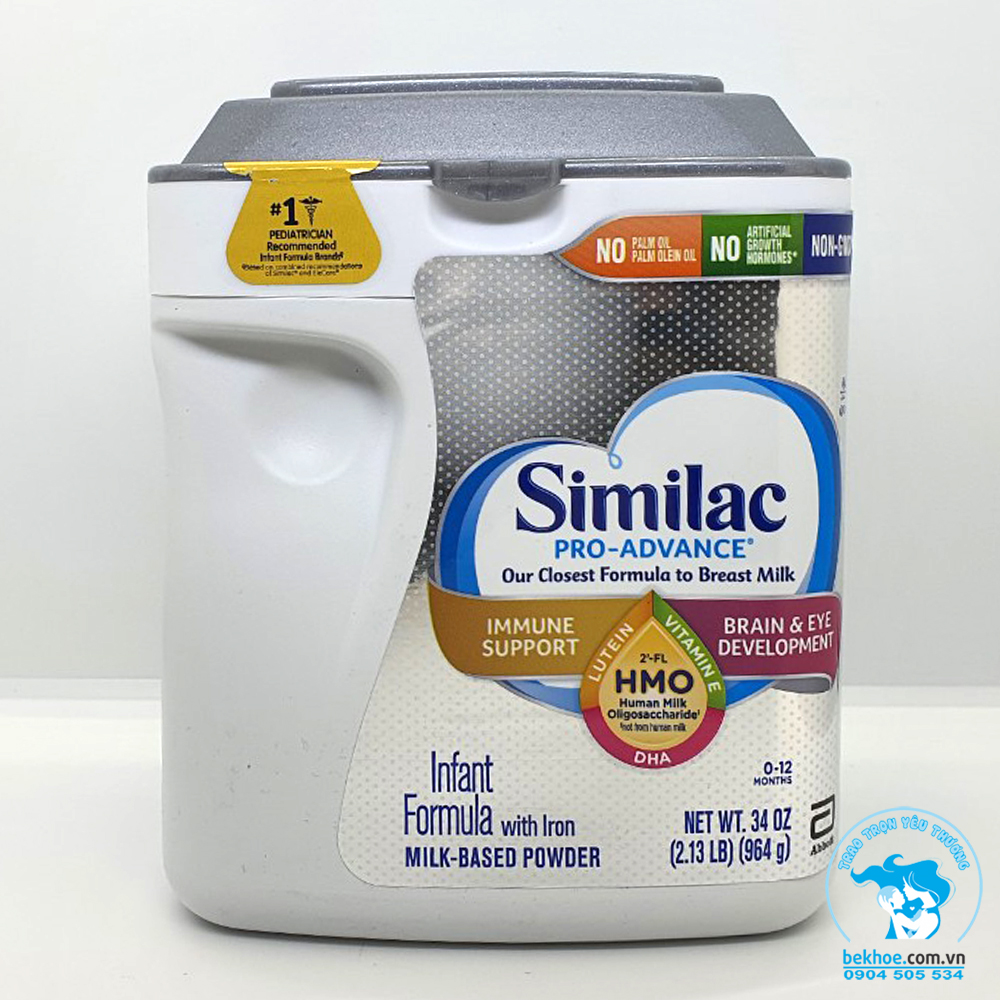 Sữa similac pro advance hmo - similac pro advance cho bé 658gr, 873gr và 964gr