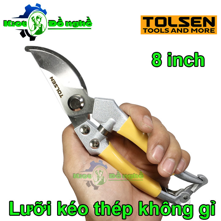 Kéo cắt tỉa cành cây tolsen 31032 - kiot đồ nghề