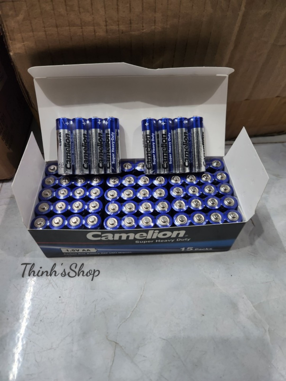 Bộ 2 vỉ pin AA Camelion chính hãng