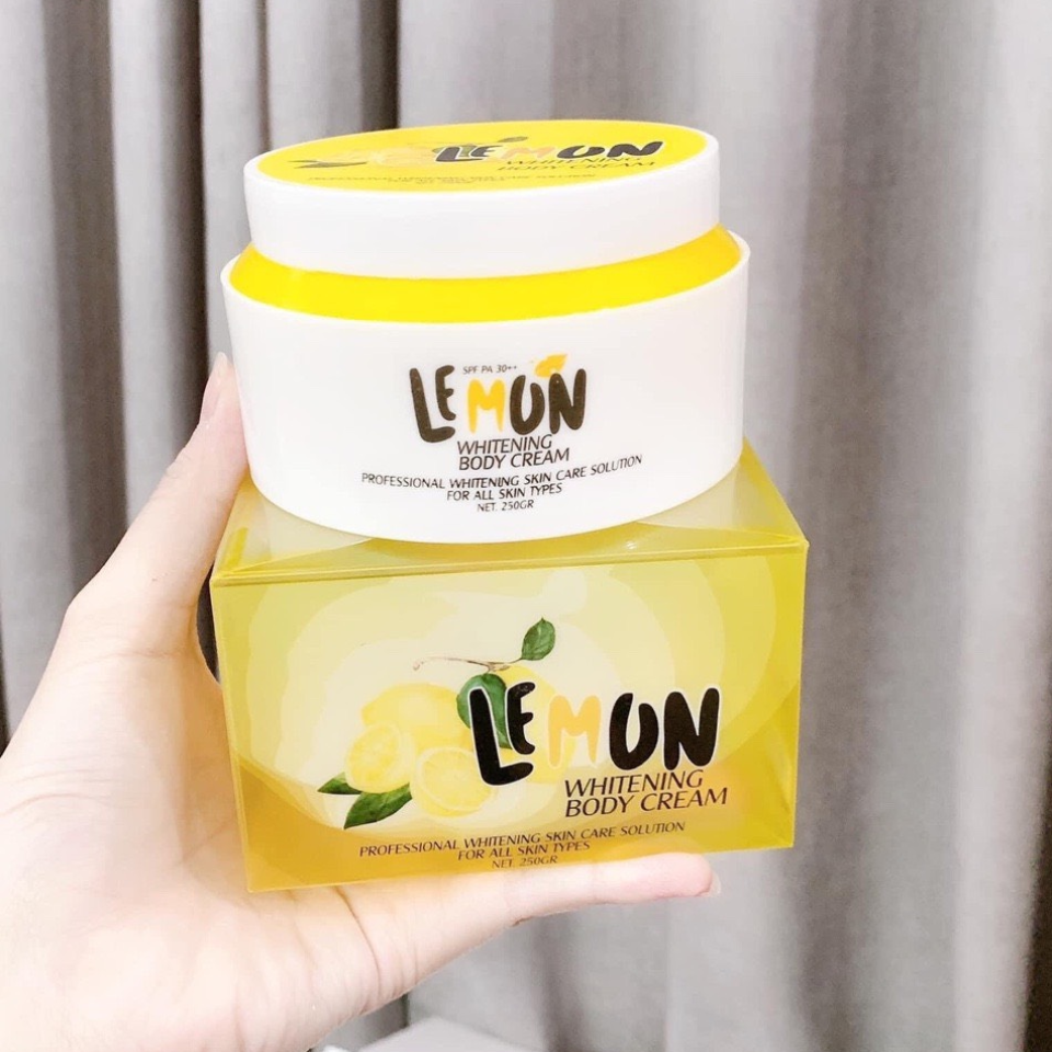 Kem body Lemon Chính hãng - Kem body lemon chanh Qlady