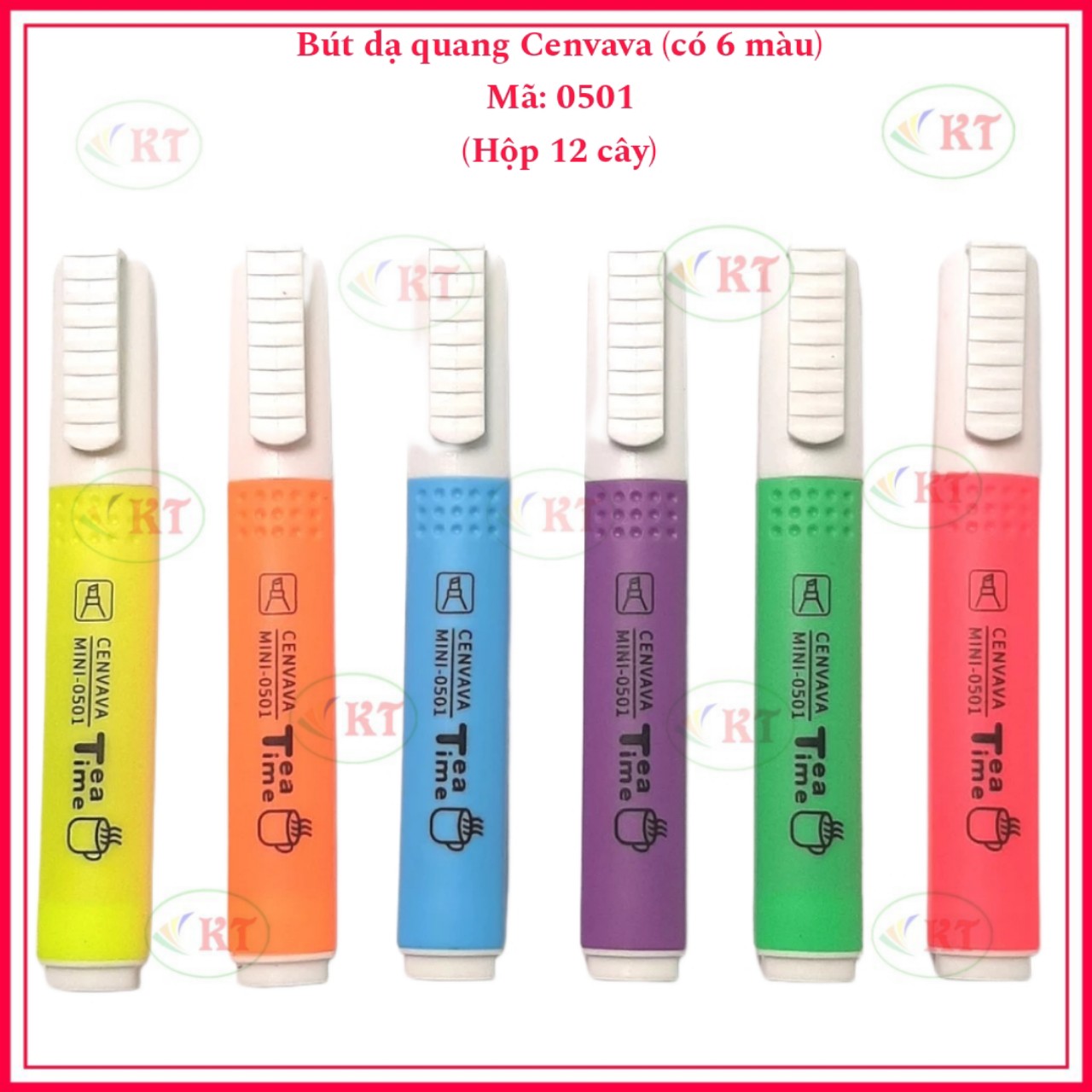 Bút dạ quang/ bút đánh dấu Cevana Mini-0501 chính hãng