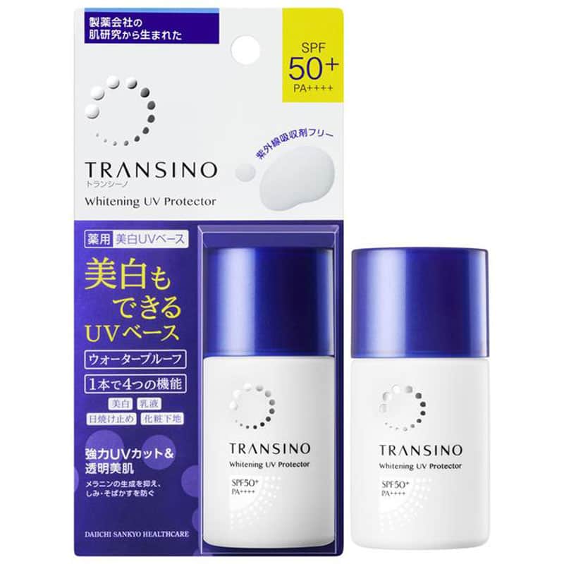Kem lót trang điểm chống nắng làm trắng da Transino Whitening UV Protector SPF50+PA++++