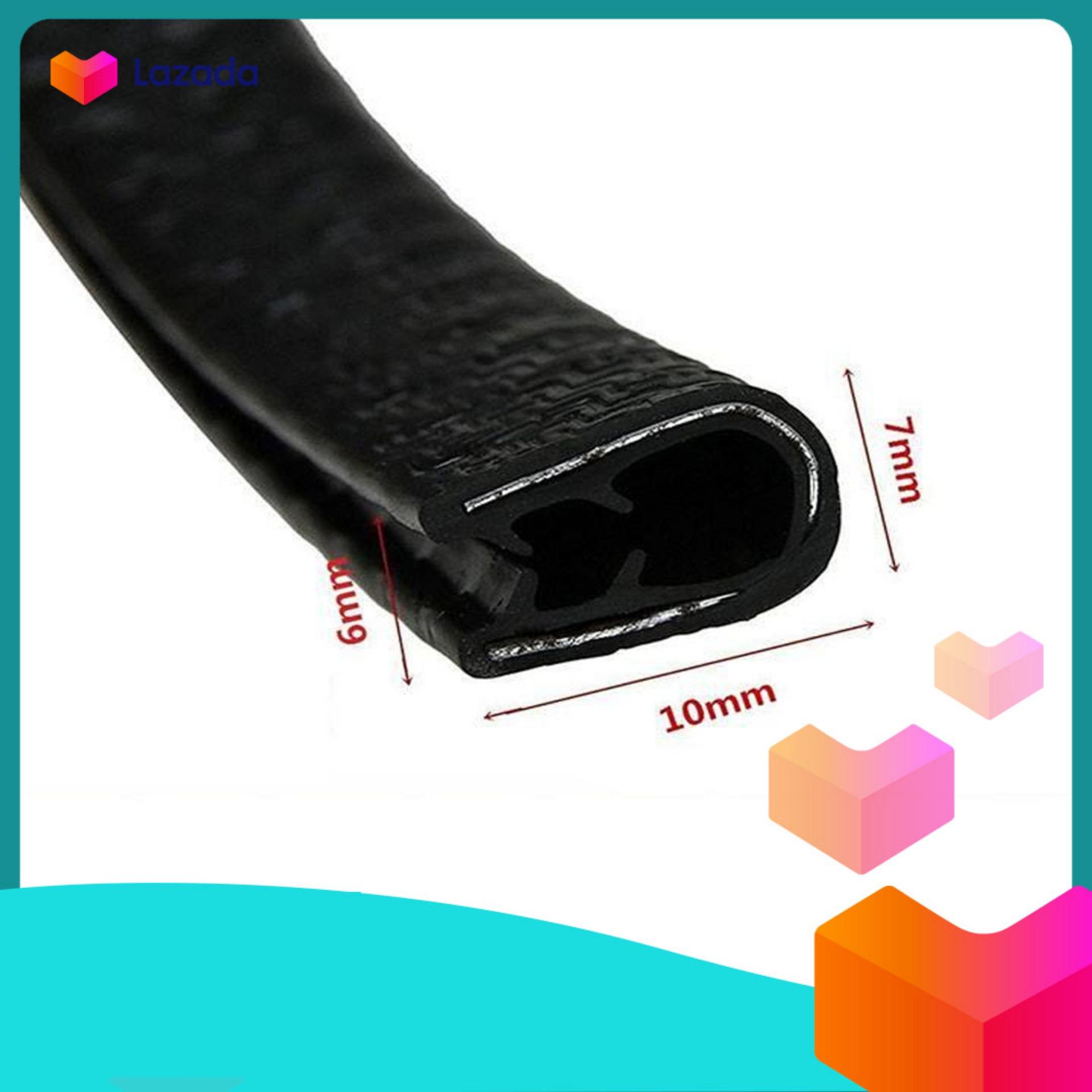 [Siêu giảm giá] GIOĂNG/ RON CHỮ U BẢO VỆ MÉP VIỀN CÁNH CỬA CHO XE HƠI, Ô TÔ ( 6 mét - đen)