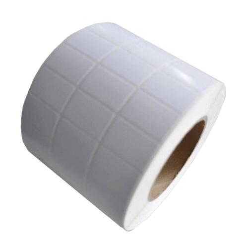 10 Cuộn Giấy in tem mã vạch, Giấy Decal mã vạch 3 tem 35x22mm