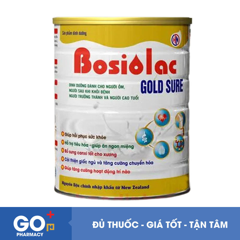 Sữa bột Bosiolac Gold sure 900g
